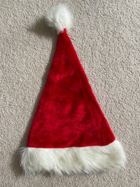 Seasonal festival Adult Christmas velvet material SANTA hat