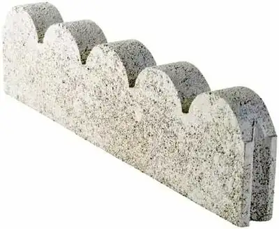 Concrete Oldcastle Scalloped Straight Landscape Edger, View more