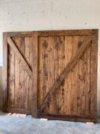 Rustic Sliding Barn Doors Custom Handcrafted & Hardware Availabl