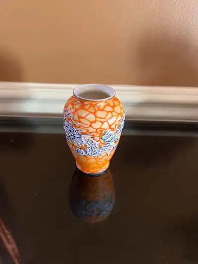 Mini Dragon Japanese vase, View more