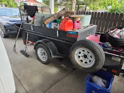 10 by 5 open utility trailer for rental