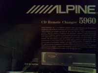 Alpine car cd changer 