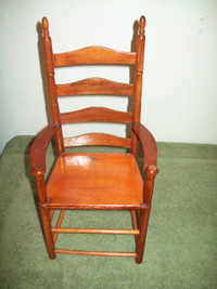 ladder back dolls chair