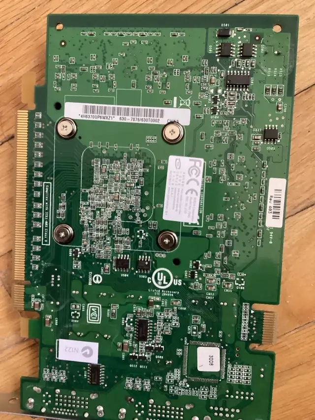 Apple Mac Nvidia P345, EMC 2122 video card