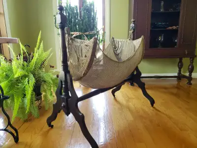 Berceau hamac vintage - Cradle with Hammock Vintage, View more