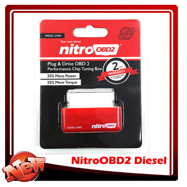 OBD2 Nitro Diesel Red Essence Rouge Turbo Booster Power Speed dans Autres pièces et accessoires  à Ville de Montréal - Image 2
