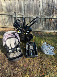 Graco Click Infant Car Seat and Stroller