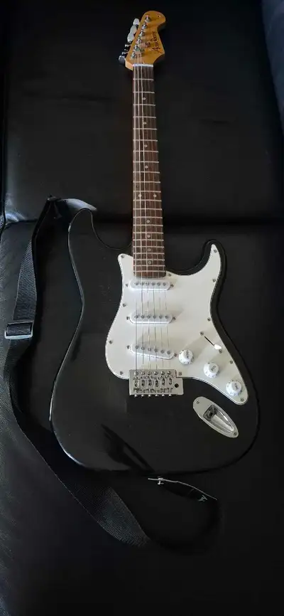 Academy electric guitar, View more