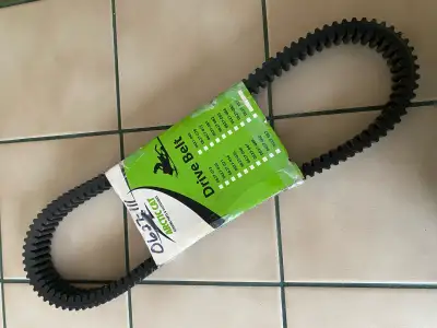 This drive belt only has a couple hundred miles on it in like brand new condition stored in basement...