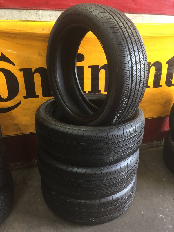 235/50R21 USED 4 ALL SEASON TIRES GOODYEAR EAGLE TOURING ~80% in Tires & Rims in City of Toronto