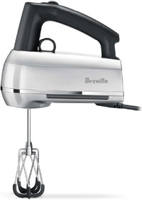 Breville BHM800SIL « Handy Mix Scraper », mixeur à main - Argent