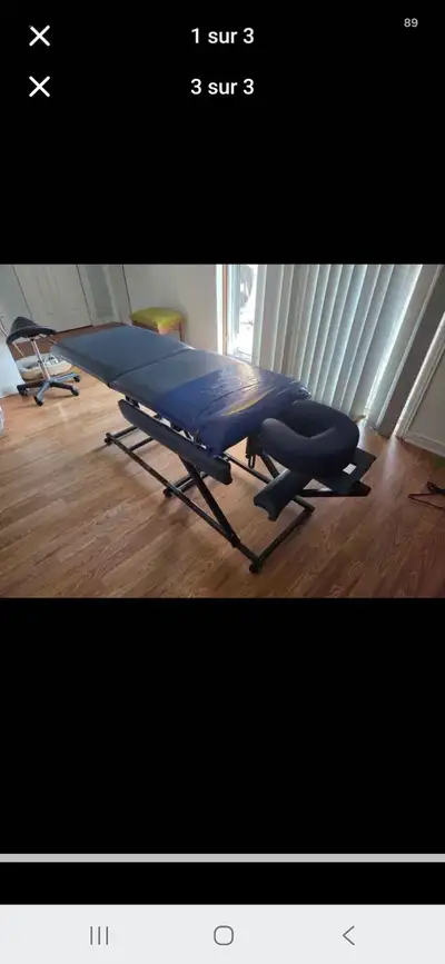 Table de massage en metal robuste, View more