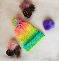 Handmade Knit Hats - Kids and Adults!