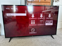 TCL 49” 4K Roku Television