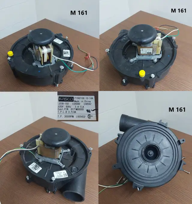 FASCO Draft Inducer Motor – Model 71582108 (J238-150) - M 161 in Heating, Cooling & Air in City of Toronto - Image 7