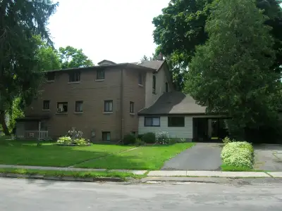 Large two bedroom apartment, right opposite Victoria Park in downtown Kitchener. Kitchen and bathroo...