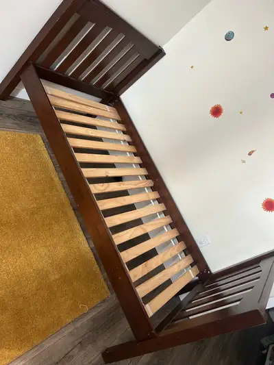 free twin bed & frame , View more