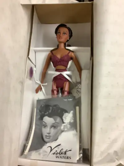 Handcrafted Very Violet Waters Doll with COA NRFB (never removed from box). Issued 2001. 16” tall. M...