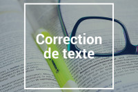 Correction de textes en français