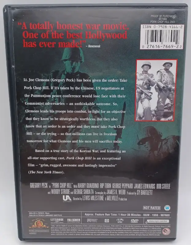 3 War Movies DVD Battleground 1949 Pork Chop Hill 1959 Tora Tora in CDs, DVDs & Blu-ray in City of Montréal - Image 8