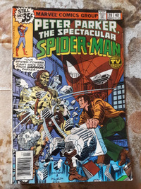 Peter Parker The Spectacular Spider-man #28 March 1979 Comic