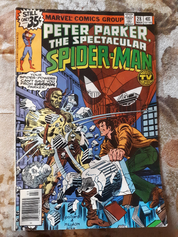 Peter Parker The Spectacular Spider-man #28 March 1979 Comic in Comics & Graphic Novels in Chatham-Kent