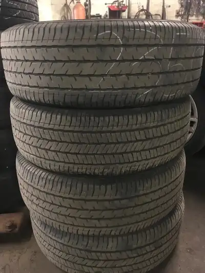 4 Used Yokohama BluEarth S34TZ P235/65/R17 Tires - Good condition - All-Season Tires - DOT 2723 - Tr...