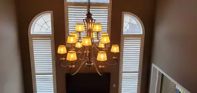 Large Hinkley Lighting Plymouth 15 Light Chandelier, View more