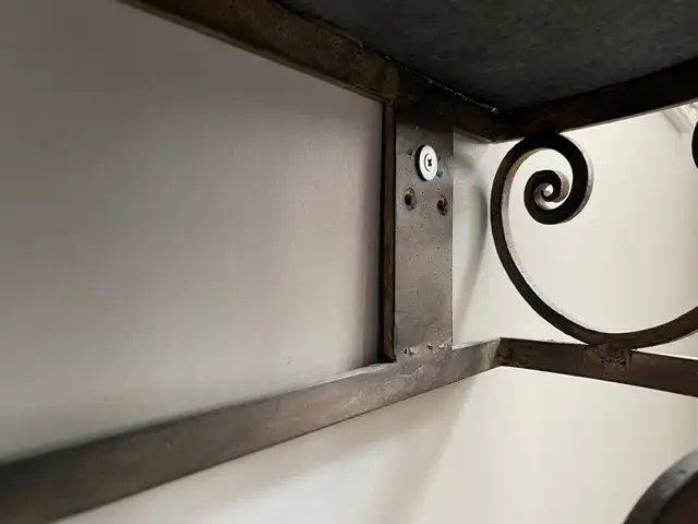Elegant Half-Moon Marble Console Table – Wrought Iron Base62863265427715123