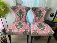 Accent chairs ( set of 2)