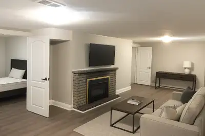 Renovated Large 1 Bedroom Basement Apartment Separate Entrance