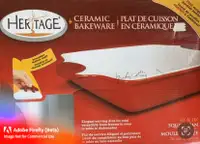 Heritage ceramic bakeware