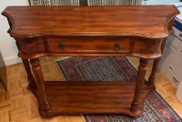 ANTIQUE SIDEBOARD TABLE $300
