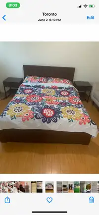 A large fully furnished room for weekly rent