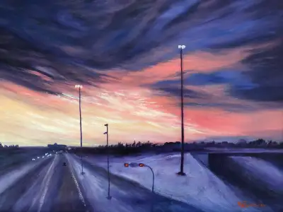 Art-Original art - Oil painting, 12x16, by Calgary Artist, View more
