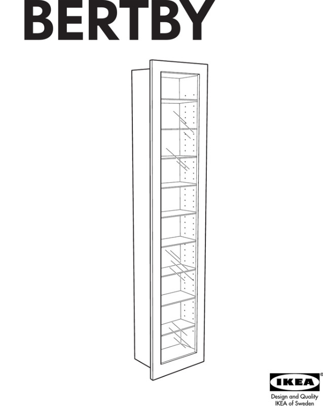Ikea Bertby Display Cases in Hutches & Display Cabinets in Calgary - Image 2