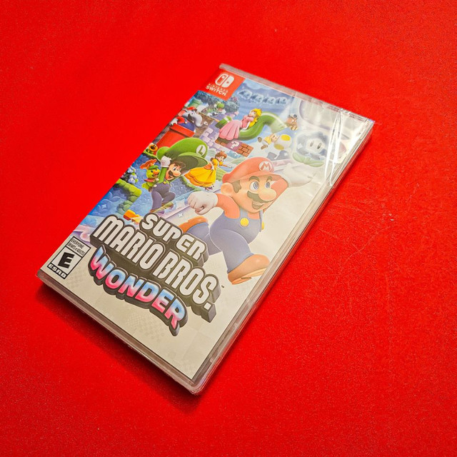 New Sealed Super Mario Bros Wonder (Trade) in Nintendo Switch in Edmonton - Image 3