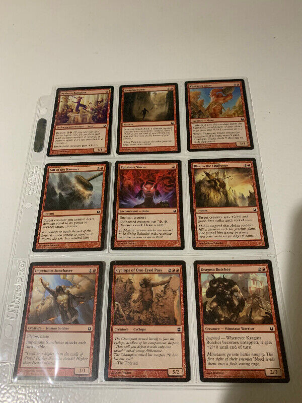 MTG 58 BORN OF THE GODS +52 JOURNEY INTO NYX UN PLAYED EXCELLENT dans Art et objets de collection  à Longueuil/Rive Sud