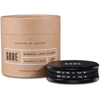 Gobe 37mm UV + Circular Polarizing (CPL) Lens Filter Kit