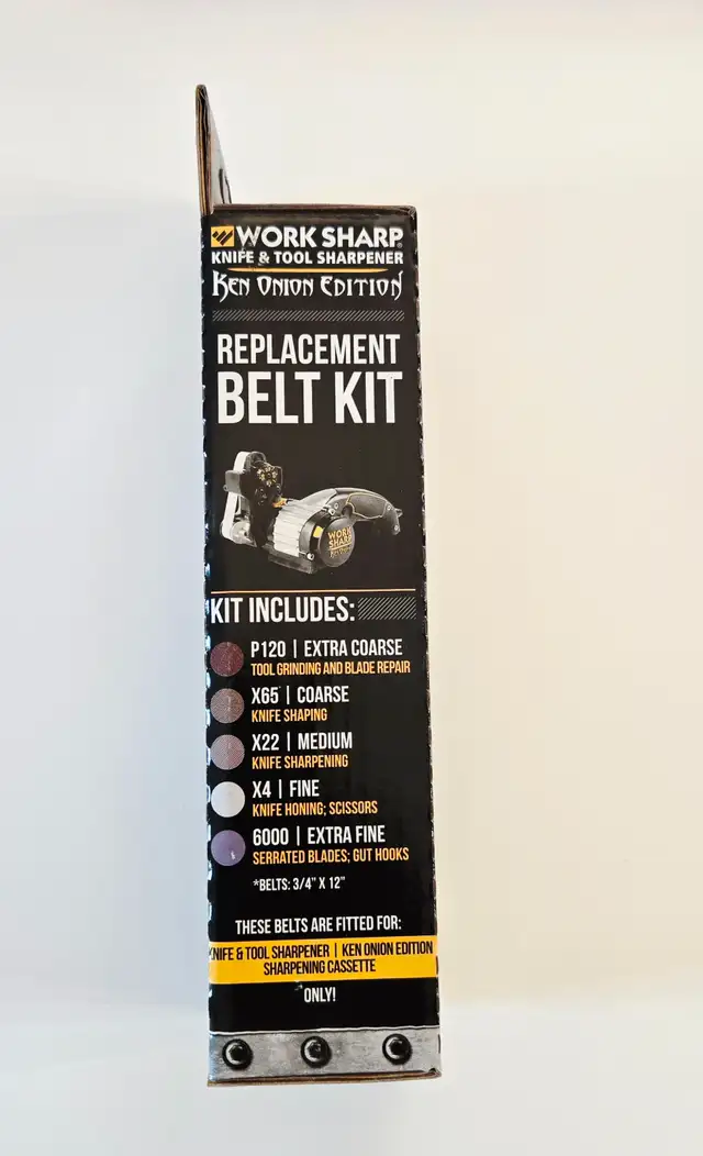 Work Sharp Assorted Belt Kit Replacement for Ken Onion Edition in Power Tools in Mississauga / Peel Region - Image 4