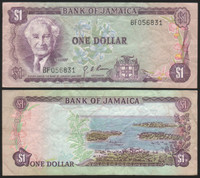 TBQ’s World Currency – Jamaica [P-59] (1976) 1 Dollar