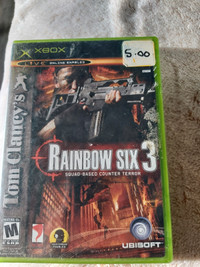 Xbox  rainbow six 3