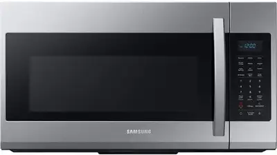 Current model Samsung 1.9 cu.ft. Over-the-Range Microwave  $195, View more