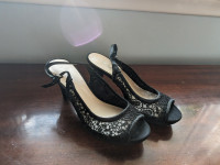 Black High Heels (Size 6 1/2)