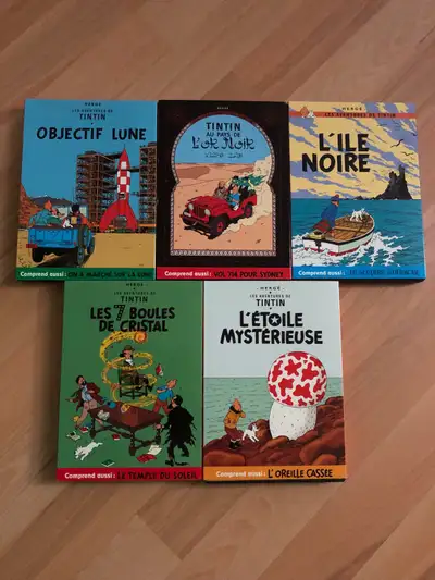 Les Aventures de Tintin on DVD’s 2 movies per cases , View more