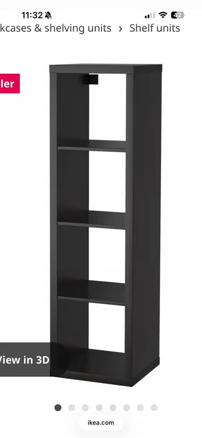 ikea bookshelf (free) - pickup only, View more