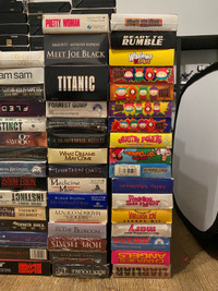 HUGE Lot of VHS Movies - Disney, Horror, 80s Action, Dune, etc