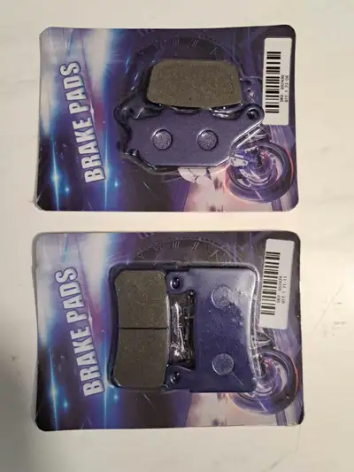 Carbon Fiber Brake Pads Front & Rear $16./e