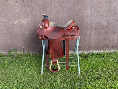 16” Circle Y Rope Saddle, View more