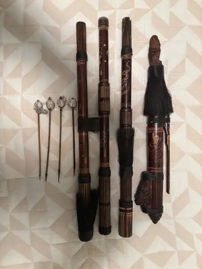 Indonesian blowgun, View more
